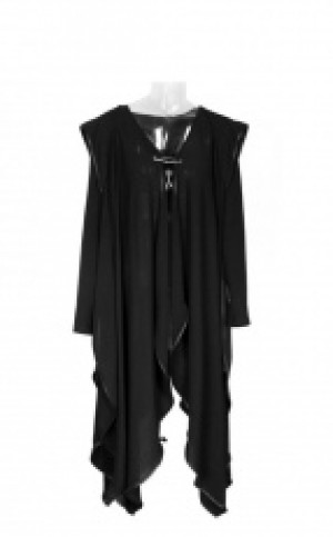  Witch Gown With Irregular Sweep Punk Rave PY-134/BK -  