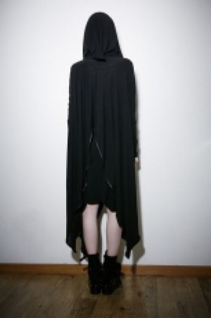  Witch Gown With Irregular Sweep Punk Rave PY-134/BK -  