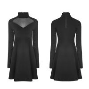  Diablo Series Hollow-out High-collar Dress Punk Rave OPQ-286LQF/BK -  