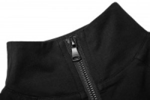  Diablo Series Hollow-out High-collar Dress -  7
