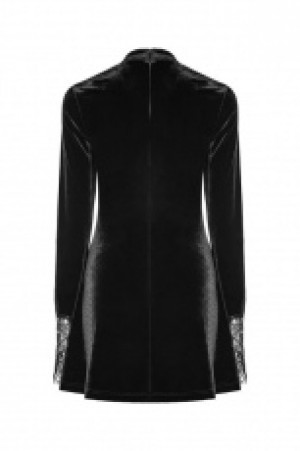  Dark lace Stitching A Pendulum Dress Punk Rave OPQ-300LQF/BK -  