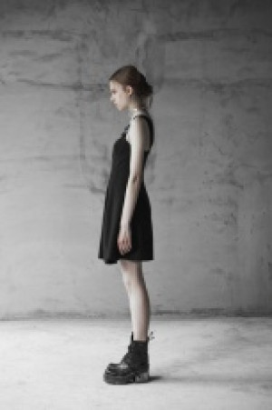      Small A Pendulum Chiffon Pleated Dress /  /   -  4