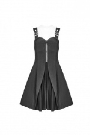      Small A Pendulum Chiffon Pleated Dress /  /   -  1