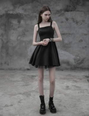  Punk Tie Rope Design Dress Punk Rave OPQ-312LQF/BK -  