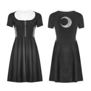  Astrologers Series Micro-halter Black Dress Punk Rave OPQ-314LQF/BK -  
