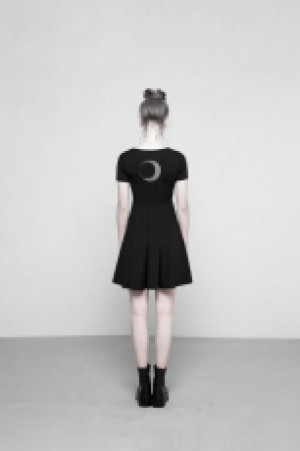  Astrologers Series Micro-halter Black Dress Punk Rave OPQ-314LQF/BK -  