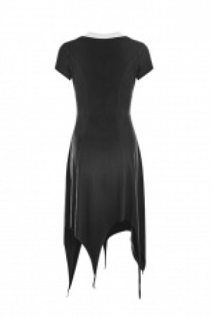  Irregular Hem Dress Punk Rave OPQ-316LQF/BK -  