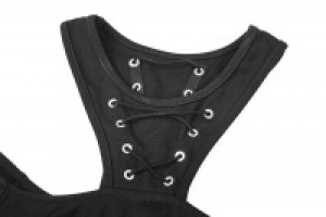  Punk Corn Tie Rope Dress Punk Rave +OPQ-318LQF/BK -  