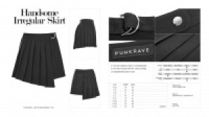  Handsome Irregular Skirt -  8
