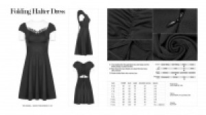  Folding Halter Dress -  8