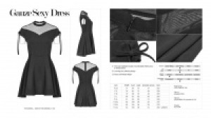  Gauze Sexy Dress -  8