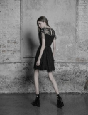  The Black Swan Fairy Mesh Dress Punk Rave OPQ-381LQF/BK -  