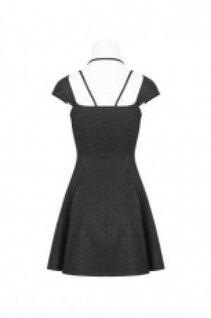  Sexy Tight Strap Dress Punk Rave OPQ-395LQF/BK -  