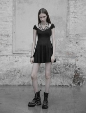  Sexy Tight Strap Dress Punk Rave OPQ-395LQF/BK -  