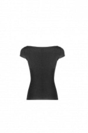  Big Collar Tight Knit Blouse Punk Rave OPT-232TDF/BK -  