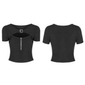  Handsome Punk T-shirt Punk Rave OPT-250TDF/BK -  