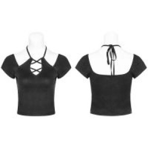  Roping Sexy tight T-shirt Punk Rave OPT-253TDF/BK -  