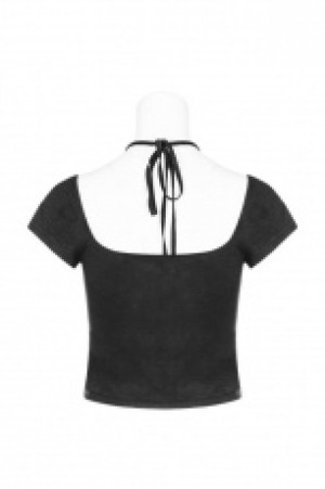  Roping Sexy tight T-shirt Punk Rave OPT-253TDF/BK -  