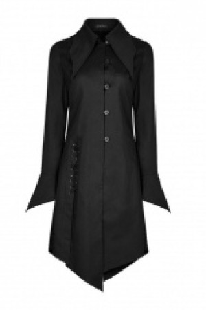 - Gothic Shirt Punk Rave OPY-251CCF/BK -  