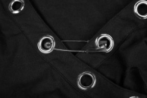  Sexy Punk Simplicity Skirt Punk Rave OQ-354LQF/BK -  