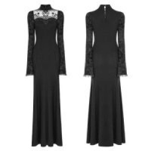  Gothic Knitted Dress Punk Rave OQ-369LQF/BK -  