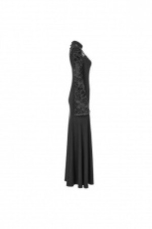  Gothic Knitted Dress Punk Rave OQ-369LQF/BK -  