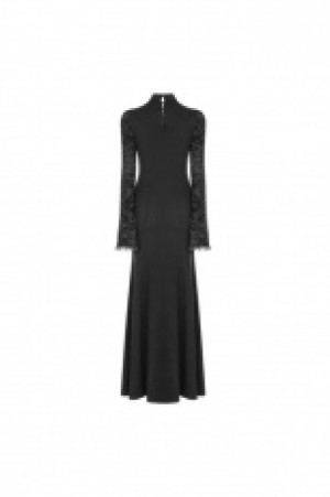  Gothic Knitted Dress Punk Rave OQ-369LQF/BK -  