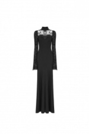  Gothic Knitted Dress Punk Rave OQ-369LQF/BK -  