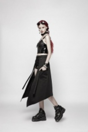 Daily Half Skirt Accessories Punk Rave OQ-380BQF/BK -  