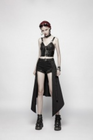  Daily Half Skirt Accessories Punk Rave OQ-380BQF/BK -  