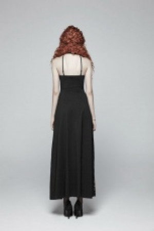  Gothic Daily Wear Dress Punk Rave OQ-395LQF/BK -  