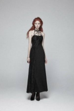  Gothic Daily Wear Dress Punk Rave OQ-395LQF/BK -  