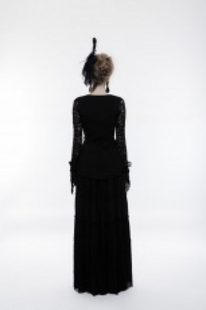  Gothic T-shirt Punk Rave OT-498TCF/BK -  