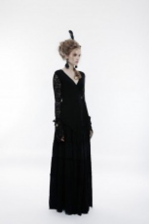  Gothic T-shirt Punk Rave OT-498TCF/BK -  