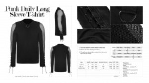  Punk Daily Long Sleeve T-shirt -  8