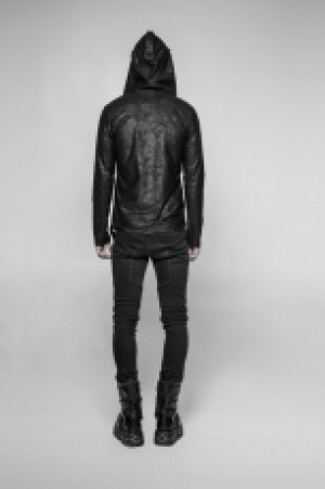  Punk Daily Pullovers Hoodie Punk Rave OT-532WYM/BK -  