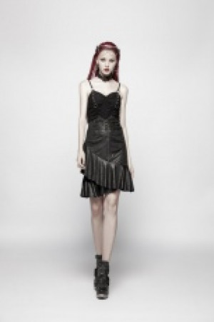  Daily Punk Camisole Punk Rave OT-547BXF/BK -  