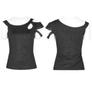  Daily Punk Short Sleeve T-shirt Punk Rave OT-548TDF/BK -  