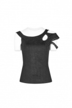  Daily Punk Short Sleeve T-shirt Punk Rave OT-548TDF/BK -  