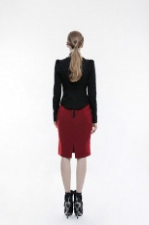  Military Uniform Half Skirt Punk Rave WQ-342BQF/RD -  