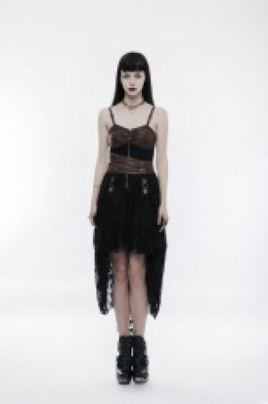 Платье в стиле стимпанк Steampunk dress Punk Rave WQ-345LQF/CO / Стимпанк / - маленькая картинка
