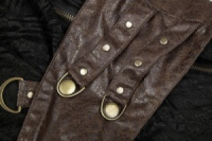 Платье в стиле стимпанк Steampunk dress Punk Rave WQ-345LQF/CO / Стимпанк / - маленькая картинка