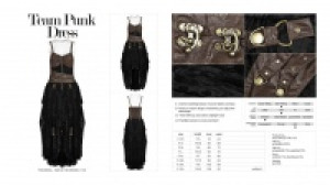 Платье в стиле стимпанк Steampunk dress Punk Rave WQ-345LQF/CO / Стимпанк / - маленькая картинка