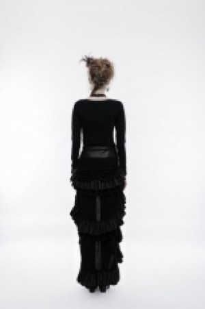   Steampunk Layered Skirt /  -  4