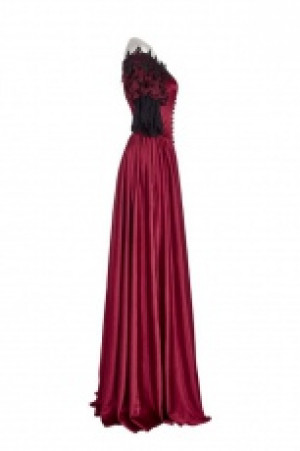  Victorian Vintage Palace Long Dress Punk Rave WQ-352LQF/RD -  