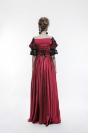  Victorian Vintage Palace Long Dress Punk Rave WQ-352LQF/RD -  