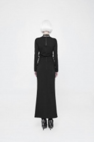  Military Uniform Long Half Skirt Punk Rave WQ-357BQF/BK /  / -  
