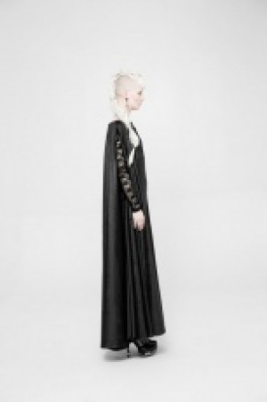  Domineering Gothic Dress with Cape -  6