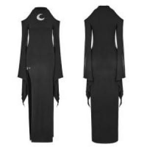      Diablo Opened Fork Dress Punk Rave WQ-367LQF/BK /   / -  