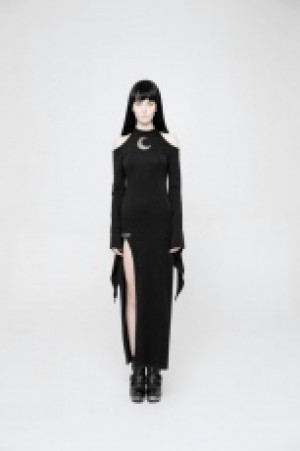      Diablo Opened Fork Dress Punk Rave WQ-367LQF/BK /   / -  